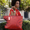 Red Infiniti Shark Bite Tote – Image 2
