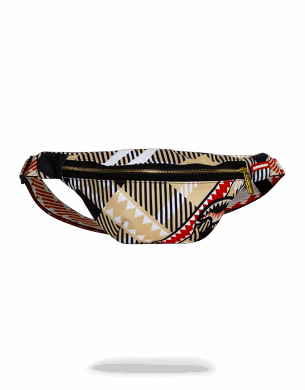 Sprayground Bag SHARKS IN LONDON CROSSBODY Beige