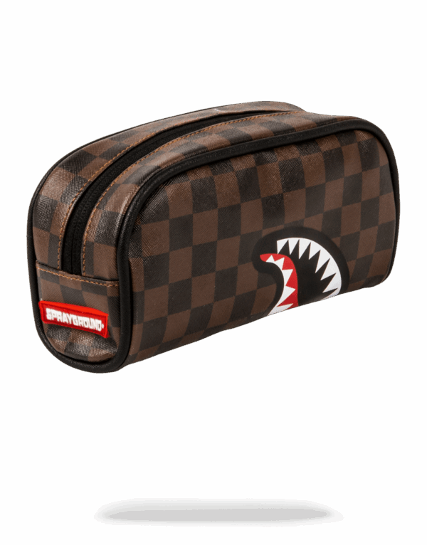 Sprayground Bag SHARKS IN PARIS POUCH  Brown