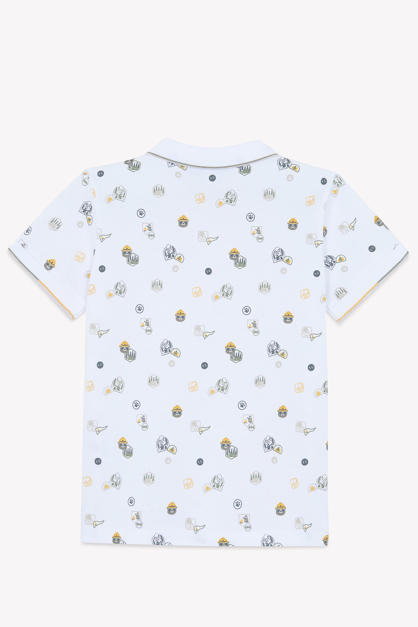 Polo - Vert fougère illustration explorateur – Image 5