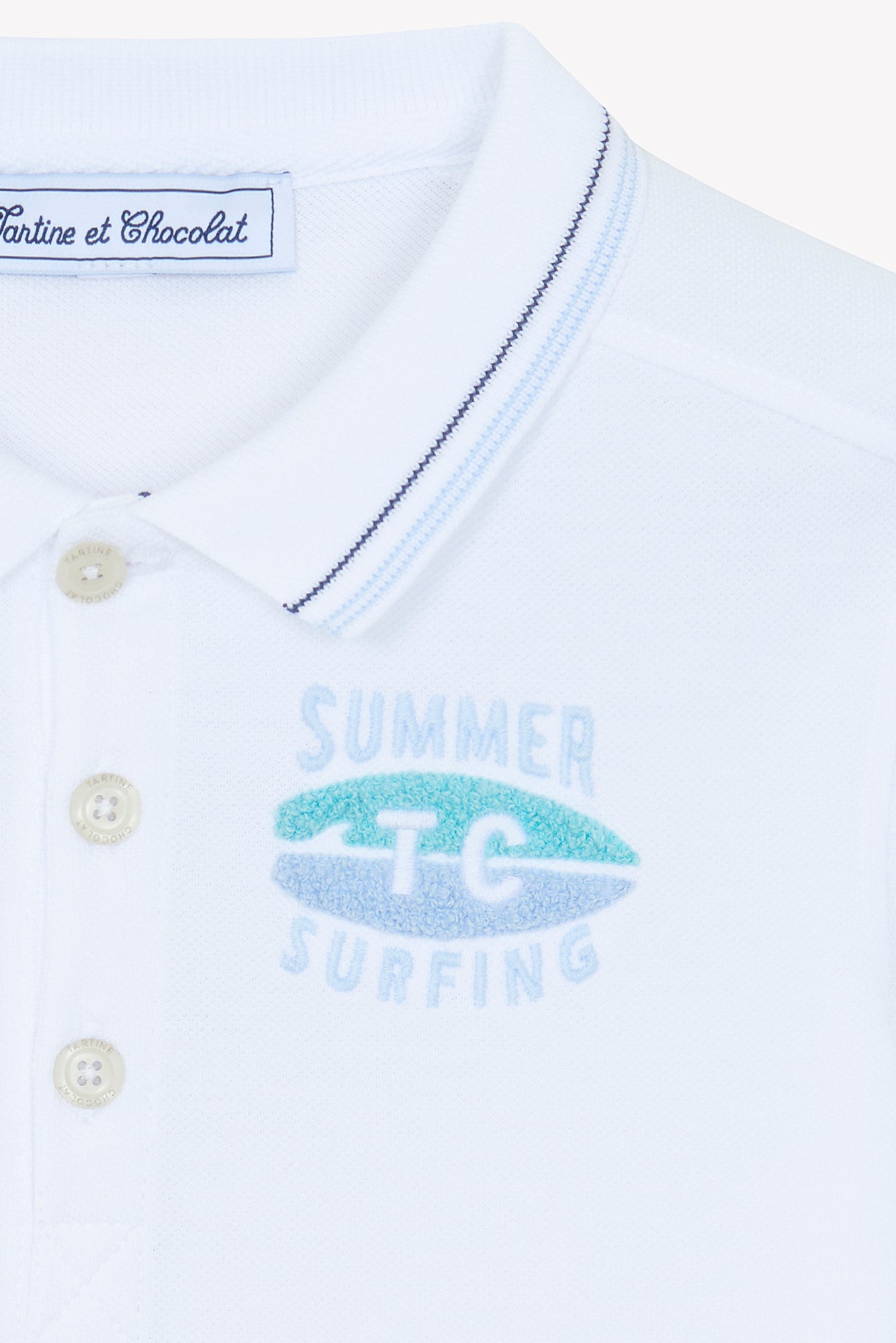 Polo - Marine maille piquée – Image 5