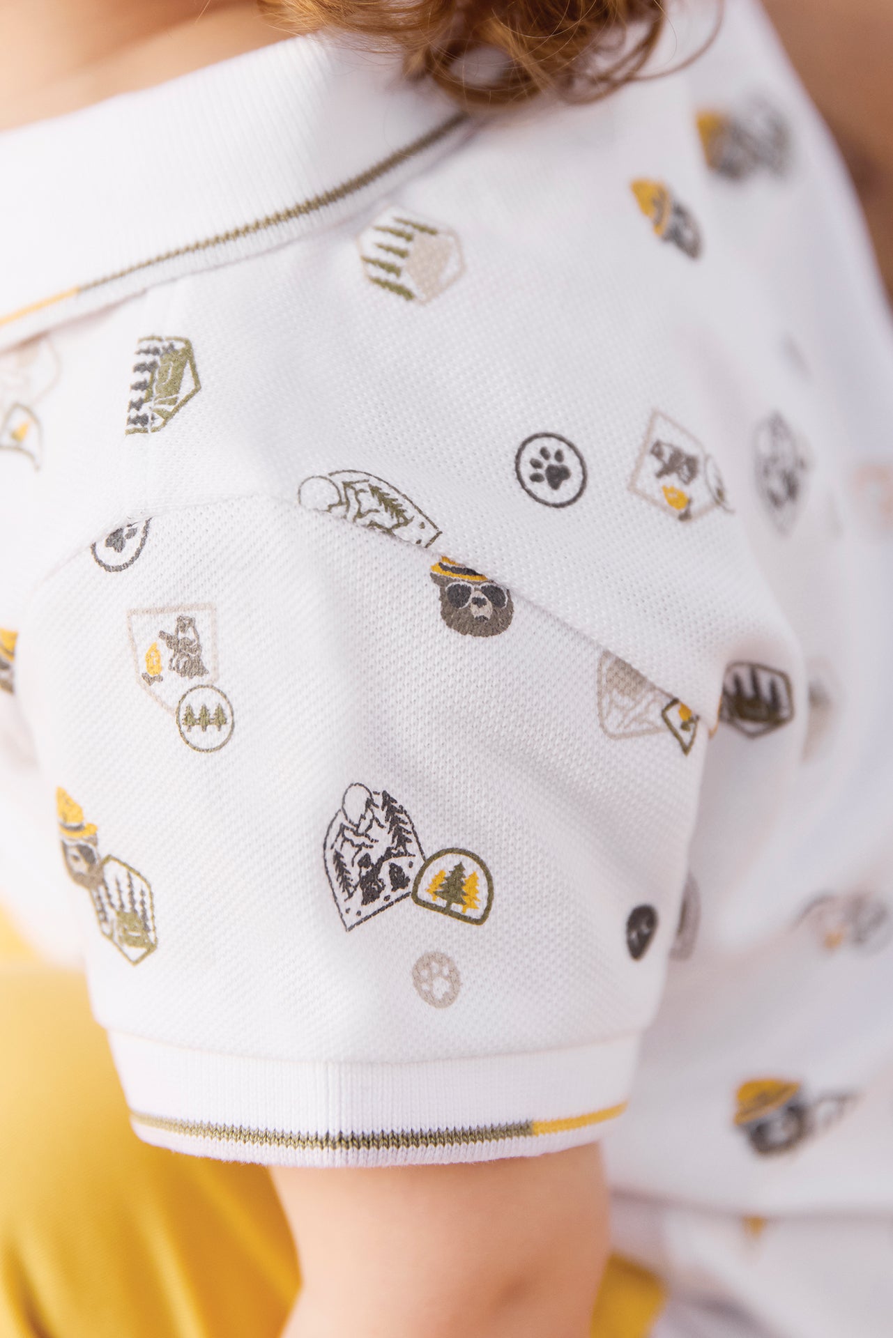 Polo - Vert fougère illustration explorateur – Image 3