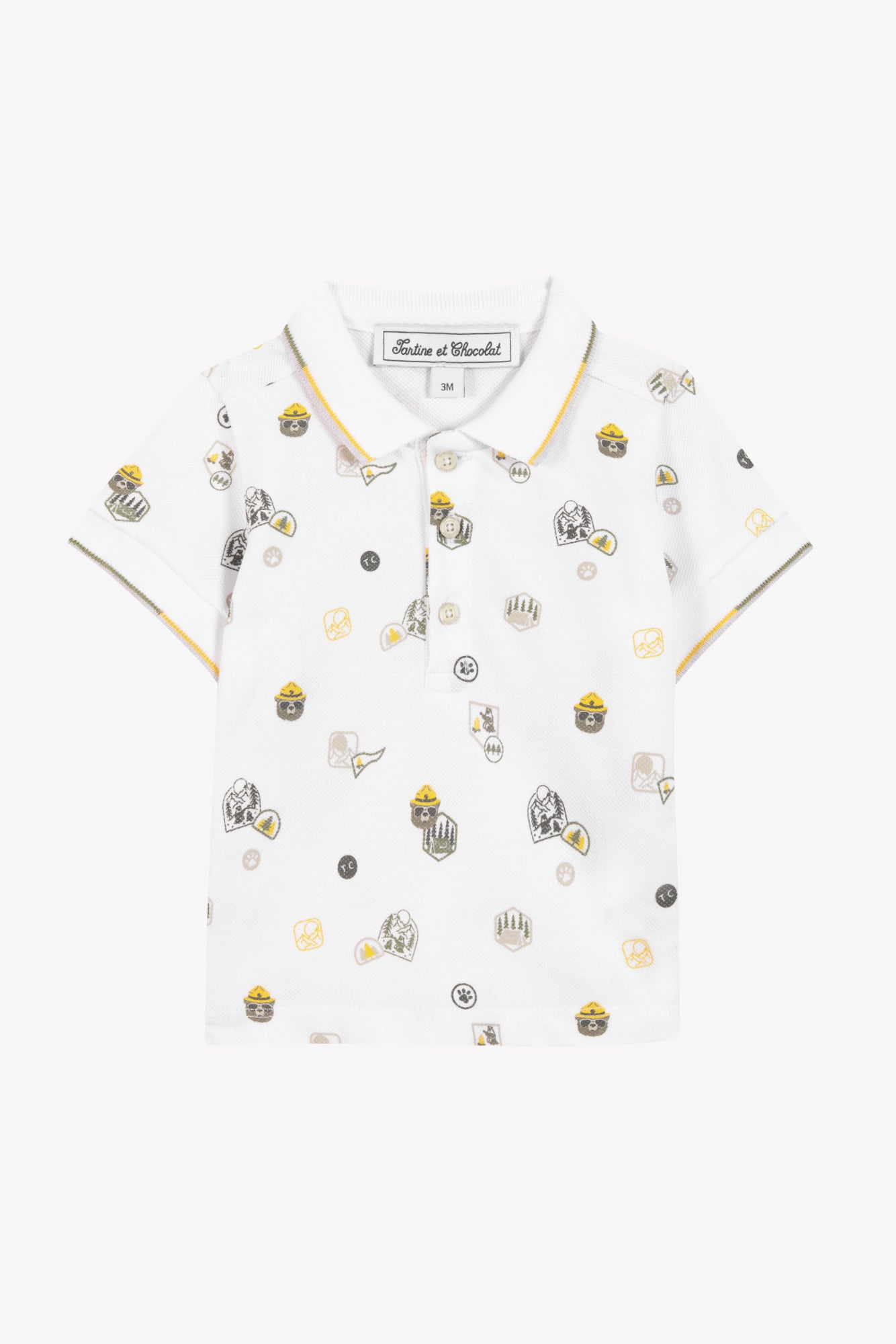 Polo - Vert fougère illustration explorateur – Image 4