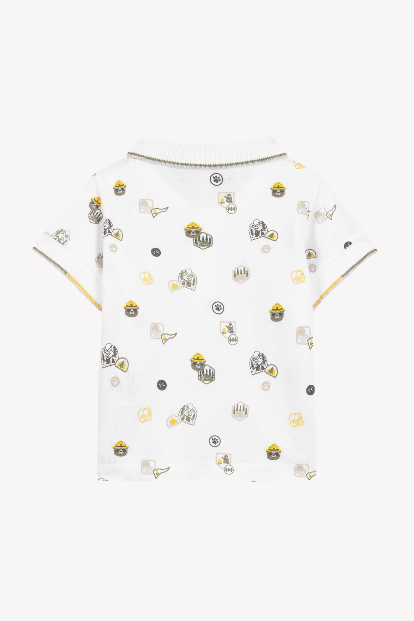 Polo - Vert fougère illustration explorateur – Image 5