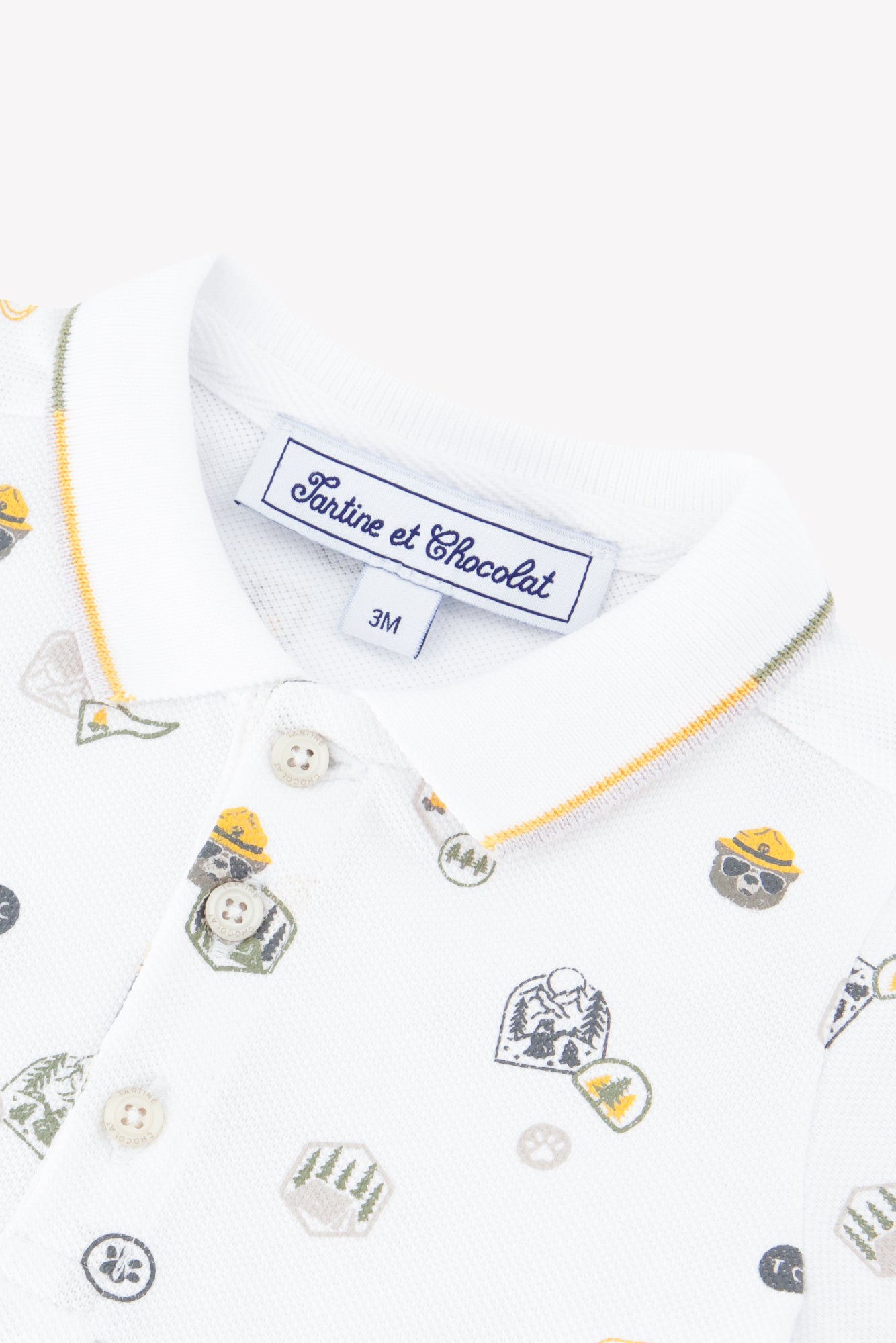 Polo - Vert fougère illustration explorateur – Image 6