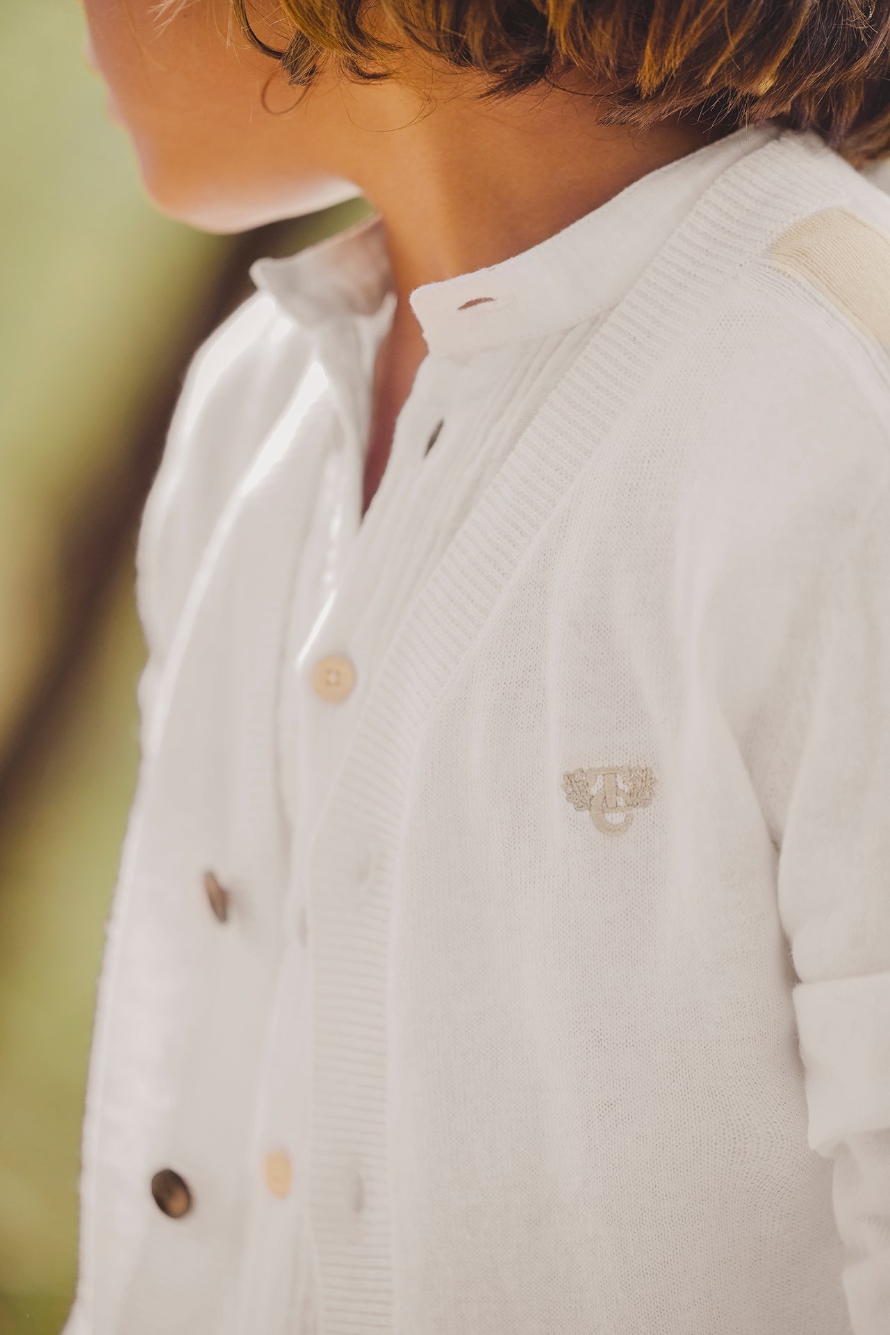 Gilet - Ecru lin – Image 4