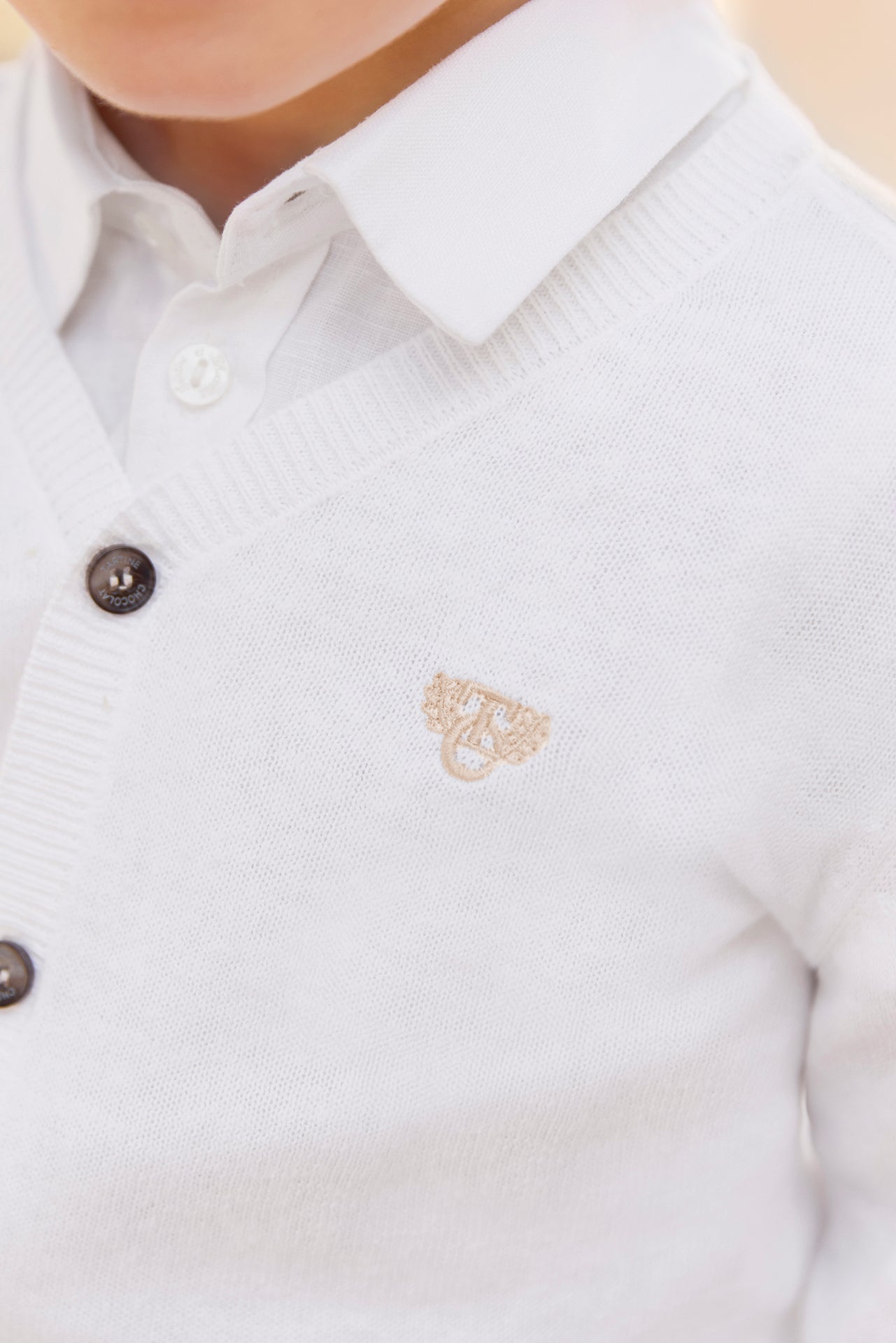 Gilet - Ecru lin – Image 2