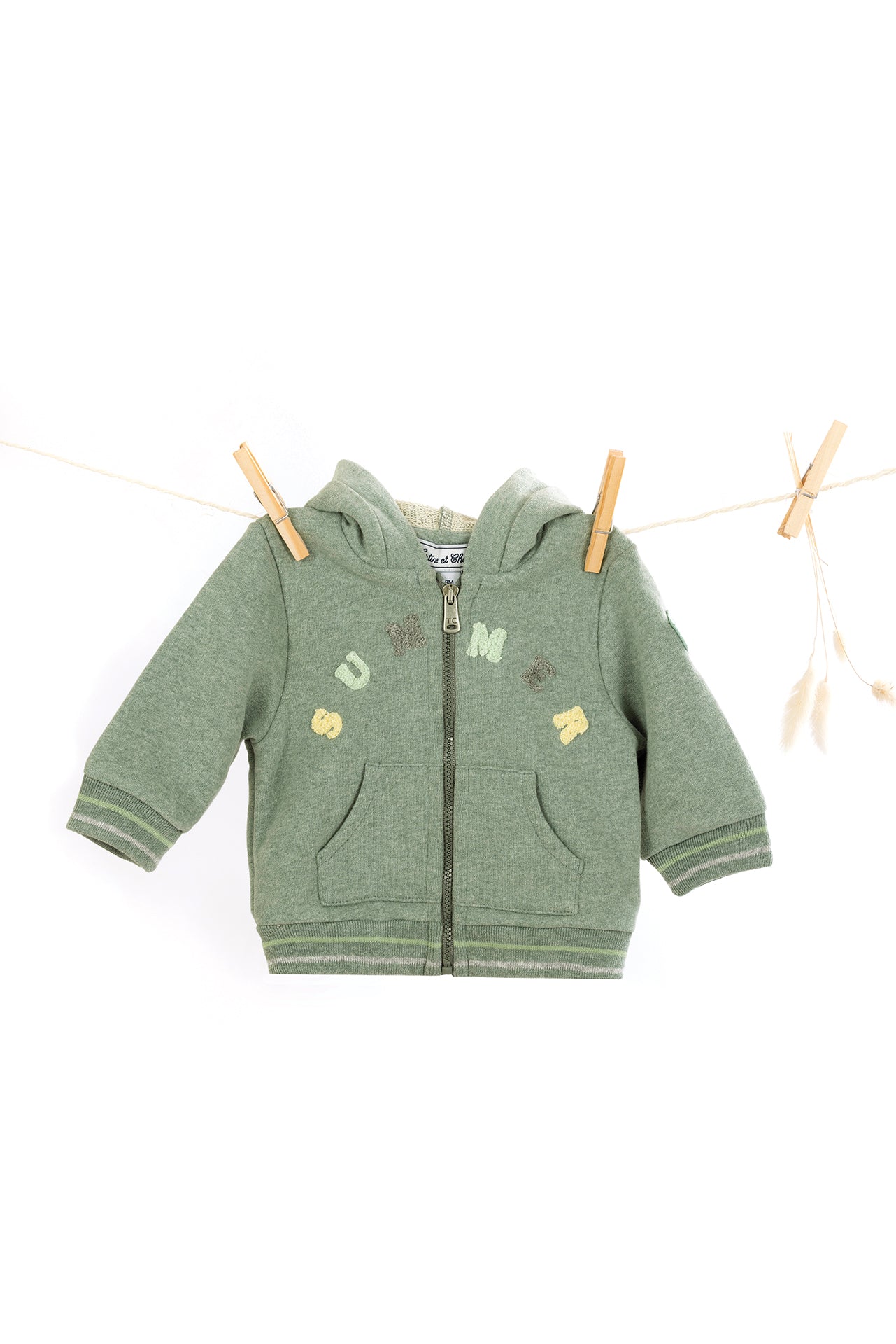 Gilet - Vert chiné summer – Image 4