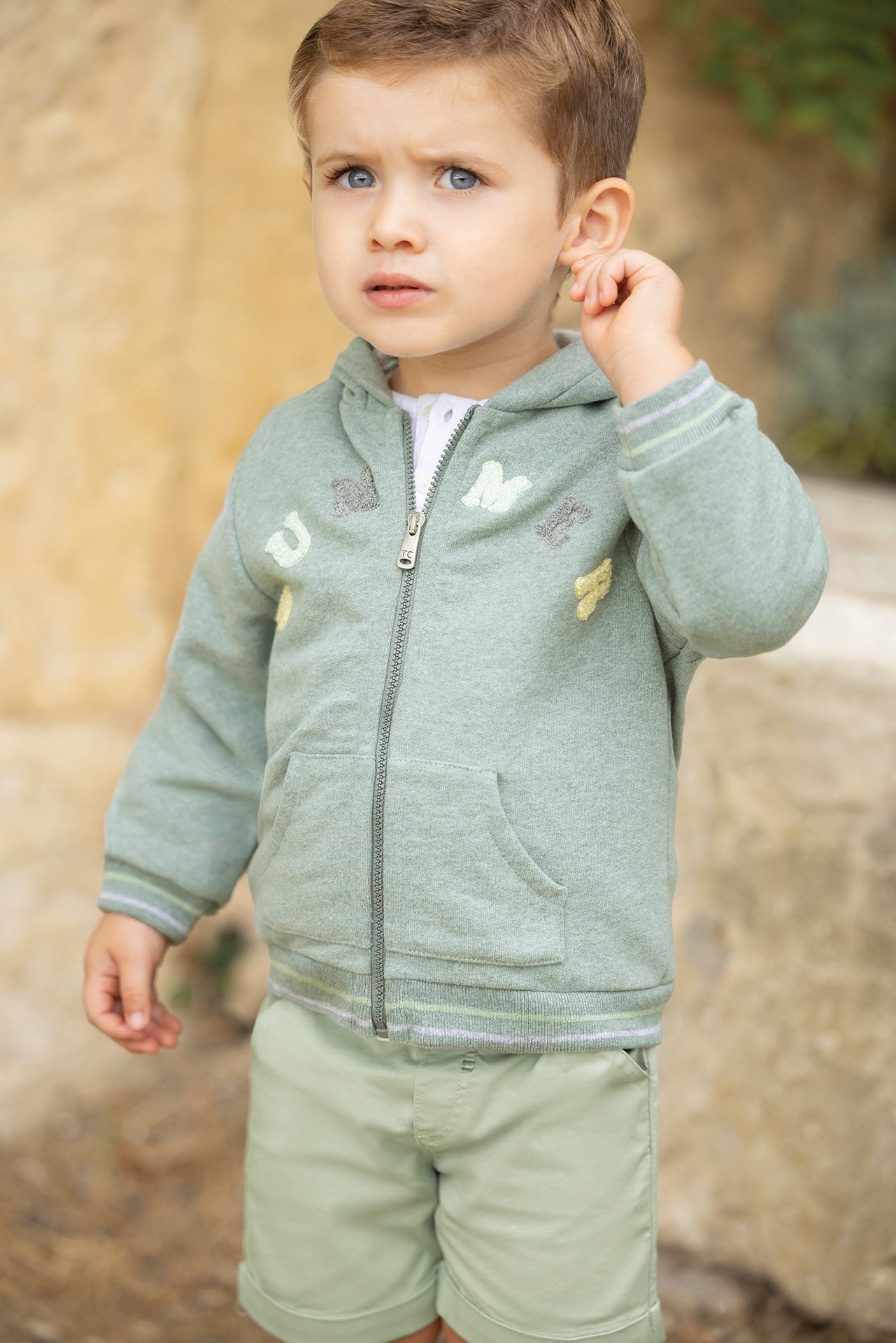 Gilet - Vert chiné summer