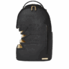 Sprayground Backpack Ai3 BLACK GOLD DLX BACKPACK Black – Image 3