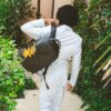 Sprayground Backpack Ai3 BLACK GOLD DLX BACKPACK Black – Image 4