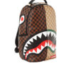 Sprayground Backpack Paris Vs Florence Shark Brown – Image 2