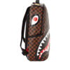 Sprayground Backpack Paris Vs Florence Shark Brown – Image 3