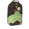 Sprayground Backpack RICHIE RICH MONEY SHARK Brown – Image 4