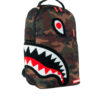 Sprayground Backpack TORPEDO SHARK CAMO Green – Image 2