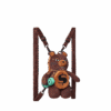 Sharks In Paris Mini Bear Brown  910b3833nsz – Image 3