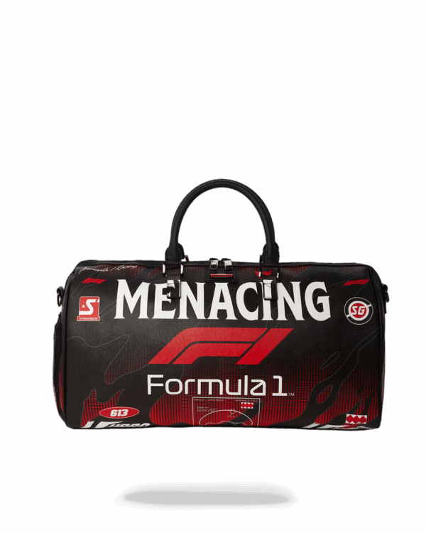 Sprayground Bag FORMULA 1 MENACING DUFFLE Black