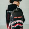 Sprayground Backpack FORMULA 1 OFFICIAL RACE TEAM BACKPACK (DLXV) Black – Image 6
