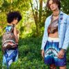 Sprayground Backpack GARDEN OF SHARKS SAVAGE BACKPACK Multicolor – Image 4