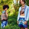 Sprayground Waist bag GARDEN OF SHARKS SAVVY CROSSBODY Multicolor – Image 4