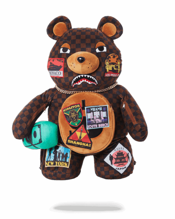 Sprayground Backpack teddy bear Brown