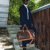 Sprayground Bag HENNY AIR TO THE THRONE DUFFLE Brown – Image 2