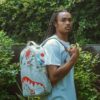 Sprayground Backpack IN THE GARDEN BACKPACK White – Image 4