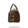 Sprayground Bag CHECK SPLIT MINI DUFFLE Brown – Image 4