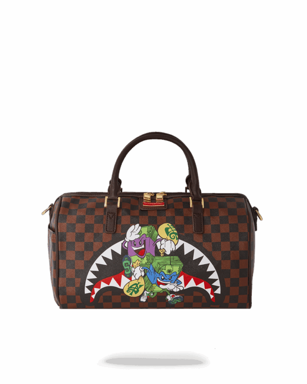 Sprayground Bag MONEY CHASER MINI DUFFLE Brown