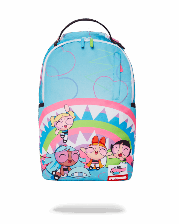 Sprayground Backpack POWER PUFF GIRLS Blue