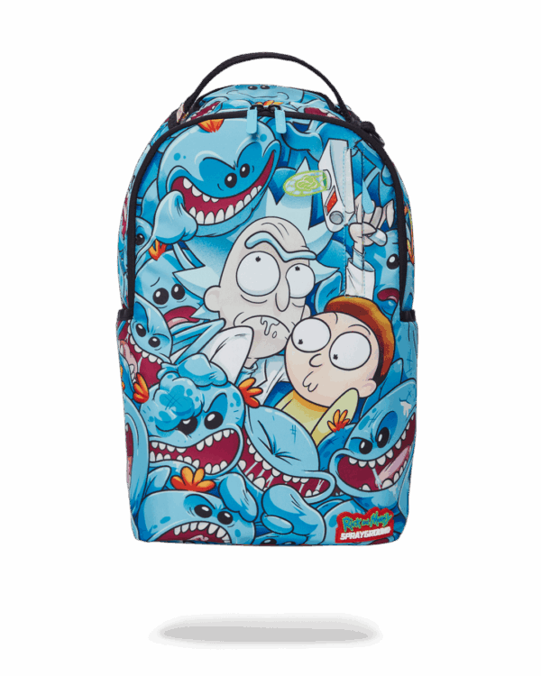 Sprayground Backpack RICK & MORTY MESEEKS CRAMMED BACKPACK (DLXR) Multicolor