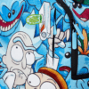 Sprayground Backpack RICK & MORTY MESEEKS CRAMMED BACKPACK (DLXR) Multicolor – Image 6