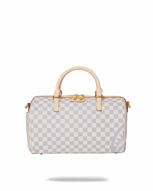 Sprayground Bag ROSE ALL DAY LA PALAIS MINI DUFFLE White