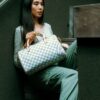 Sprayground Bag ROSE ALL DAY LA PALAIS MINI DUFFLE White – Image 4
