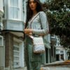 Sprayground Bag ROSE ALL DAY LA PALAIS SLING White – Image 5