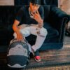Sprayground Backpack SG ALL DAY BACKPACK (DLXV) Black – Image 6