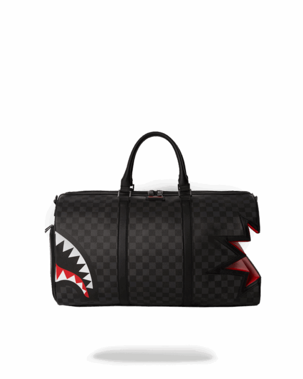 Sprayground Bag SHARK BITE SHARKS IN PARIS GRAY DUFFLE Multicolor