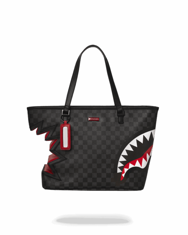 Sprayground Bag SHARK BITE SHARKS IN PARIS GRAY TOTE Multicolor