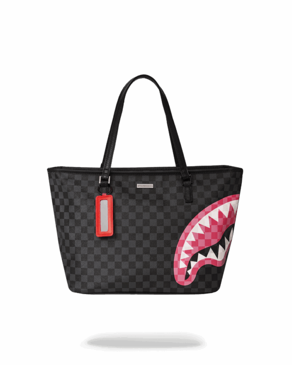 Sprayground Bag SHARKS IN CANDY TOTE Black