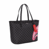 Sprayground Bag SHARKS IN CANDY TOTE Black – Image 5