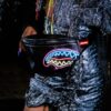 Sprayground Waist bag SHARKS IN PARIS GLOW SAVVY CROSSBODY Black – Image 4