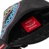 Sprayground Waist bag SHARKS IN PARIS GLOW SAVVY CROSSBODY Black – Image 5