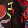 Sprayground Backpack SPACE JAM 2 CHECKERED Brown – Image 6