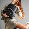 Sprayground Backpack TRYNITY 2.0 SHARK BLACK SAVAGE Black – Image 4