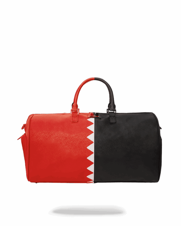 Vertical Shark Cut & Sew Duffle