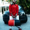 Vertical Shark Cut & Sew Duffle – Image 4
